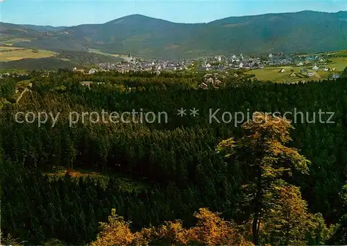 AK / Ansichtskarte Winterberg_Hochsauerland Landschaftspanorama Heilklimatischer Kurort Winterberg_Hochsauerland