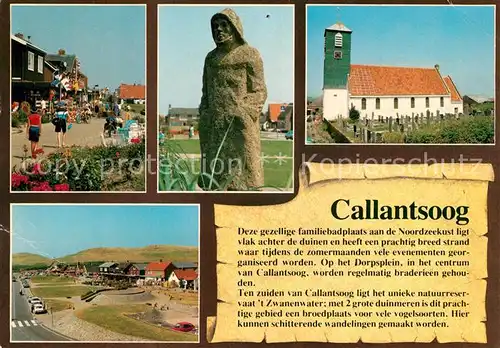 AK / Ansichtskarte Callantsoog Fussgaengerzone Dorpsplein Strandbad Callantsoog
