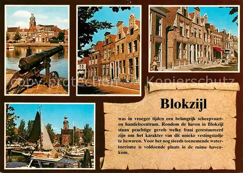 AK / Ansichtskarte Blokzijl Teilansichten Hafen Blokzijl