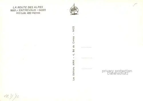 AK / Ansichtskarte Entrevaux Fortifiee par Vauban Entrevaux