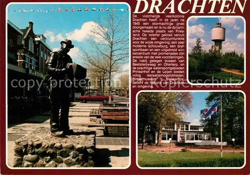 AK / Ansichtskarte Drachten Teilansichten Drachten