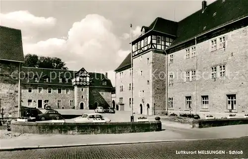 AK / Ansichtskarte Melsungen_Fulda Schloss Melsungen Fulda