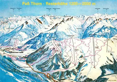 AK / Ansichtskarte Mittersill_Oberpinzgau Pass Thurn Resterhoehe Mittersill Oberpinzgau