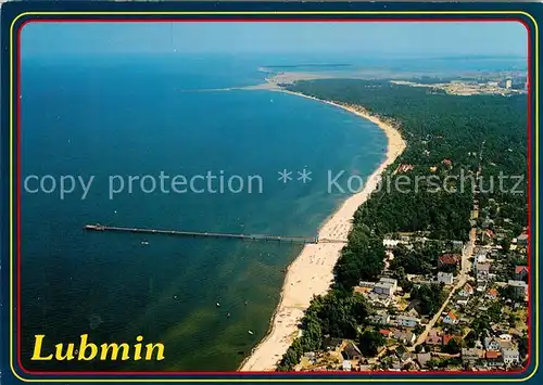 AK / Ansichtskarte Lubmin_Ostseebad Fliegeraufnahme Lubmin_Ostseebad