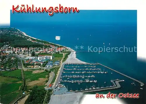 AK / Ansichtskarte Kuehlungsborn_Ostseebad Fliegeraufnahme Kuehlungsborn_Ostseebad