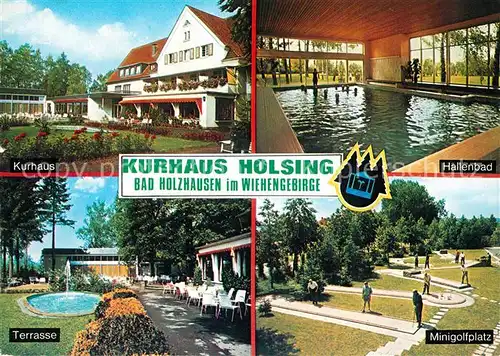 AK / Ansichtskarte Bad_Holzhausen_Luebbecke Kurhaus Holsing Bad_Holzhausen_Luebbecke