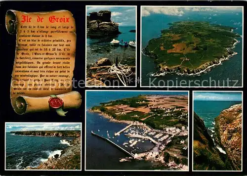 AK / Ansichtskarte Ile_de_Groix Ses sites touristiques vues aeriennes 