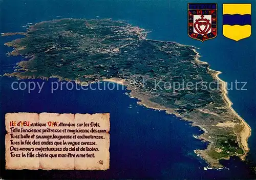 AK / Ansichtskarte Ile_d_Yeu Vue aerienne Ile_d_Yeu