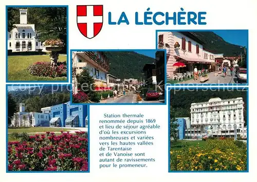 AK / Ansichtskarte La_Lechere_les_Bains Station thermale Hotels Restaurants La_Lechere_les_Bains