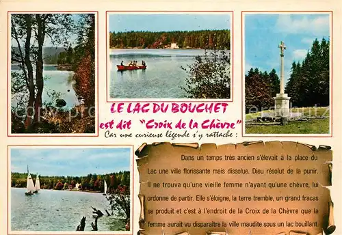 AK / Ansichtskarte Le_Bouchet Saint Nicolas Lac du Bouchet est dit Croix de la Chevre Le_Bouchet Saint Nicolas