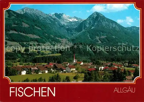 AK / Ansichtskarte Fischen_Allgaeu  Fischen Allgaeu