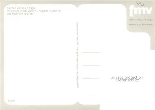AK / Ansichtskarte Fischen_Allgaeu  Fischen Allgaeu
