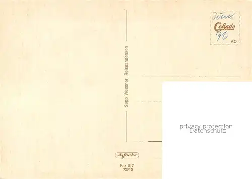 AK / Ansichtskarte Farchant Fliegeraufnahme Wasserfall  Farchant