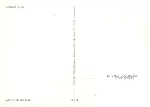 AK / Ansichtskarte Farchant Wasserfall Kirche Farchant