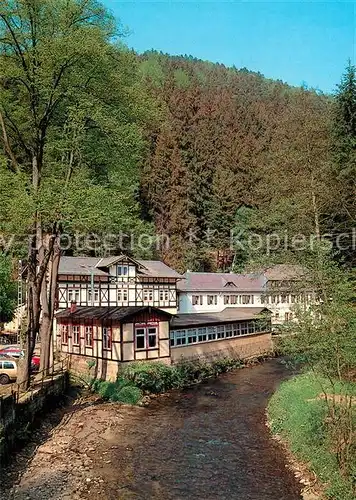 AK / Ansichtskarte Bad_Schandau Gasthaus Lichtenhainer Wasserfall Bad_Schandau