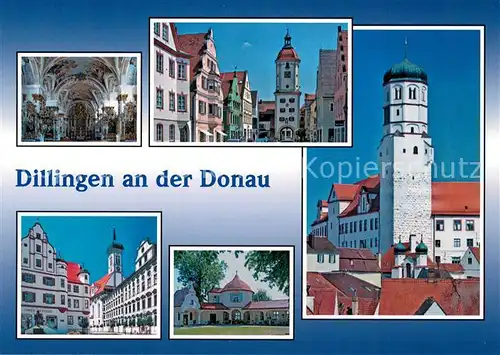 AK / Ansichtskarte Dillingen_Donau Kirchen Dillingen Donau