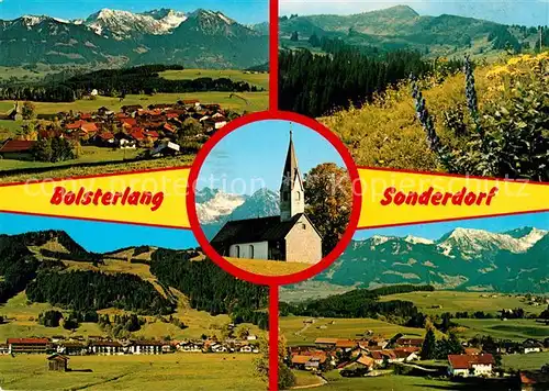 AK / Ansichtskarte Bolsterlang Sonderdorf Fliegeraufnahme Bolsterlang