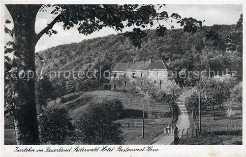 AK / Ansichtskarte Iserlohn Seilerwald Hotel Restaurant Horn Iserlohn