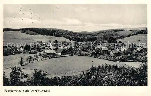 AK / Ansichtskarte Mellen_Sauerland Panorama Mellen_Sauerland