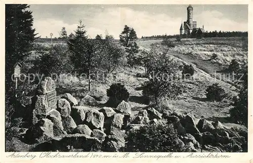 AK / Ansichtskarte Astenberg Lennequelle mit Aussichtsturm Astenberg