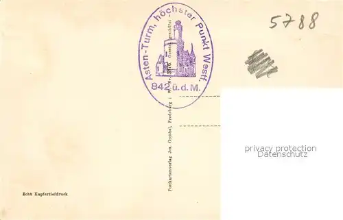 AK / Ansichtskarte Astenberg Lennequelle mit Aussichtsturm Astenberg