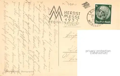 AK / Ansichtskarte Leipzig Markt Leipzig