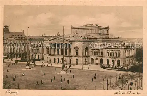 AK / Ansichtskarte Leipzig Neues Theater Leipzig