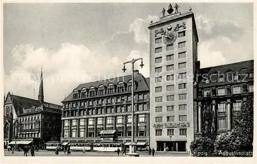 AK / Ansichtskarte Leipzig Augustusplatz Leipzig
