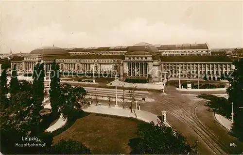 AK / Ansichtskarte Leipzig Hauptbahnhof Leipzig