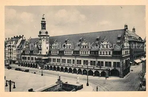 AK / Ansichtskarte Leipzig Altes Rathaus Leipzig
