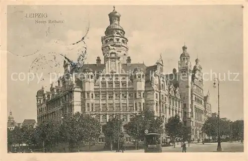 AK / Ansichtskarte Leipzig Neues Rathaus Leipzig