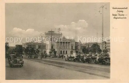 AK / Ansichtskarte Leipzig Neues Theater Augustusplatz Leipzig