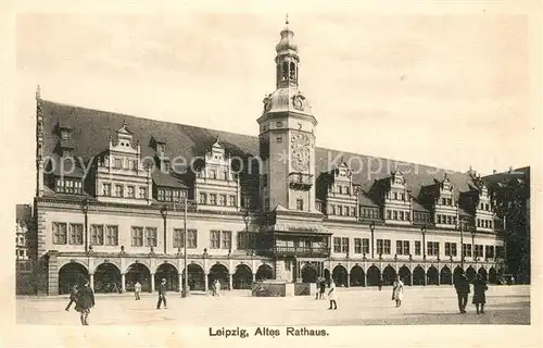 AK / Ansichtskarte Leipzig Altes Rathaus Leipzig