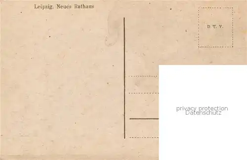 AK / Ansichtskarte Leipzig Neues Rathaus Leipzig