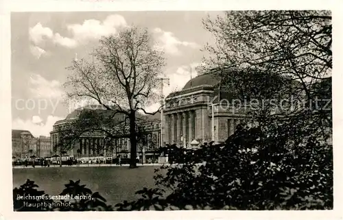 AK / Ansichtskarte Leipzig Hauptbahnhof Leipzig