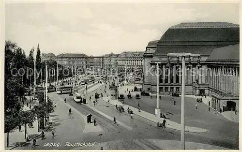 AK / Ansichtskarte Leipzig Hauptbahnhof Leipzig