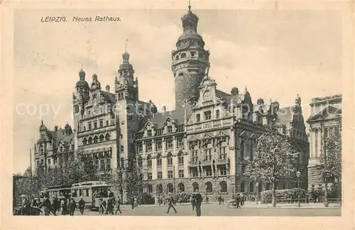 AK / Ansichtskarte Leipzig Neues Rathaus Leipzig