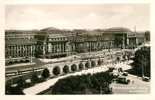 AK / Ansichtskarte Leipzig Hauptbahnhof Leipzig