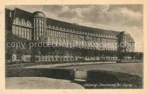 AK / Ansichtskarte Leipzig Deutsche Buecherei Leipzig
