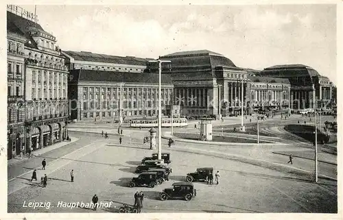 AK / Ansichtskarte Leipzig Hauptbahnhof Leipzig