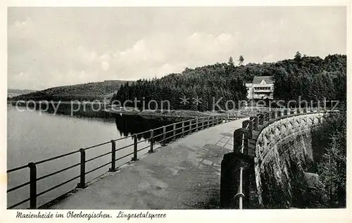 AK / Ansichtskarte Marienheide Lingesetalsperre Marienheide