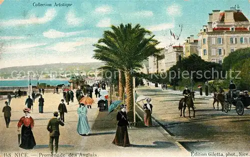 AK / Ansichtskarte Nice_Alpes_Maritimes Promenade des Anglais Nice_Alpes_Maritimes