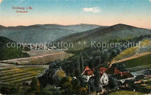 AK / Ansichtskarte Guenterstal_Freiburg Panorama Guenterstal_Freiburg