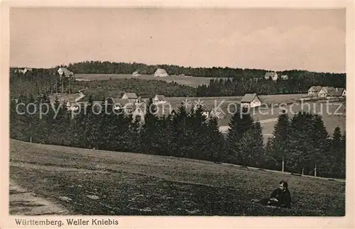 AK / Ansichtskarte Kniebis_Freudenstadt Weiler Kniebis Kniebis_Freudenstadt