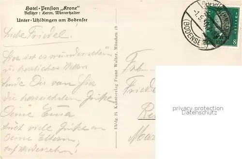 AK / Ansichtskarte Unteruhldingen Pfahlbauten am Bodensee Unteruhldingen