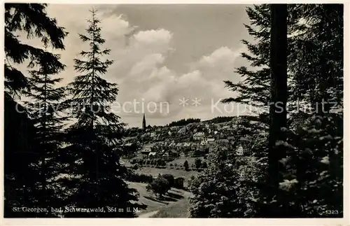 AK / Ansichtskarte St_Georgen_Schwarzwald Panorama St_Georgen_Schwarzwald