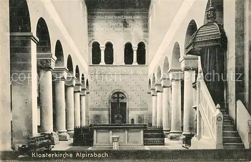 AK / Ansichtskarte Alpirsbach Klosterkirche Alpirsbach