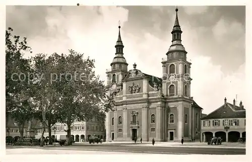 AK / Ansichtskarte Ludwigsburg_Wuerttemberg Stadtkirche Ludwigsburg Wuerttemberg