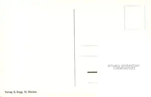 AK / Ansichtskarte St_Blasien Blick vom Weissenstein St_Blasien