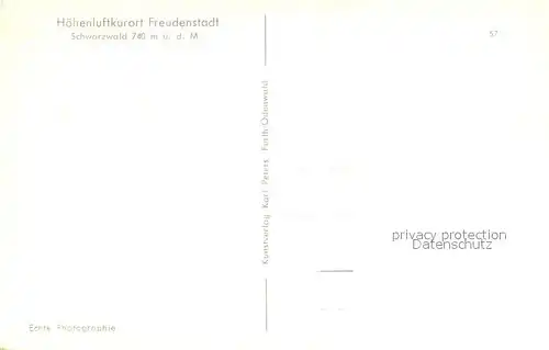 AK / Ansichtskarte Freudenstadt Ev Kirche Inneres Langenwaldsee Panorama Am Markt Kath Kirche Unterer Marktplatz mit Brunnen Total Freudenstadt